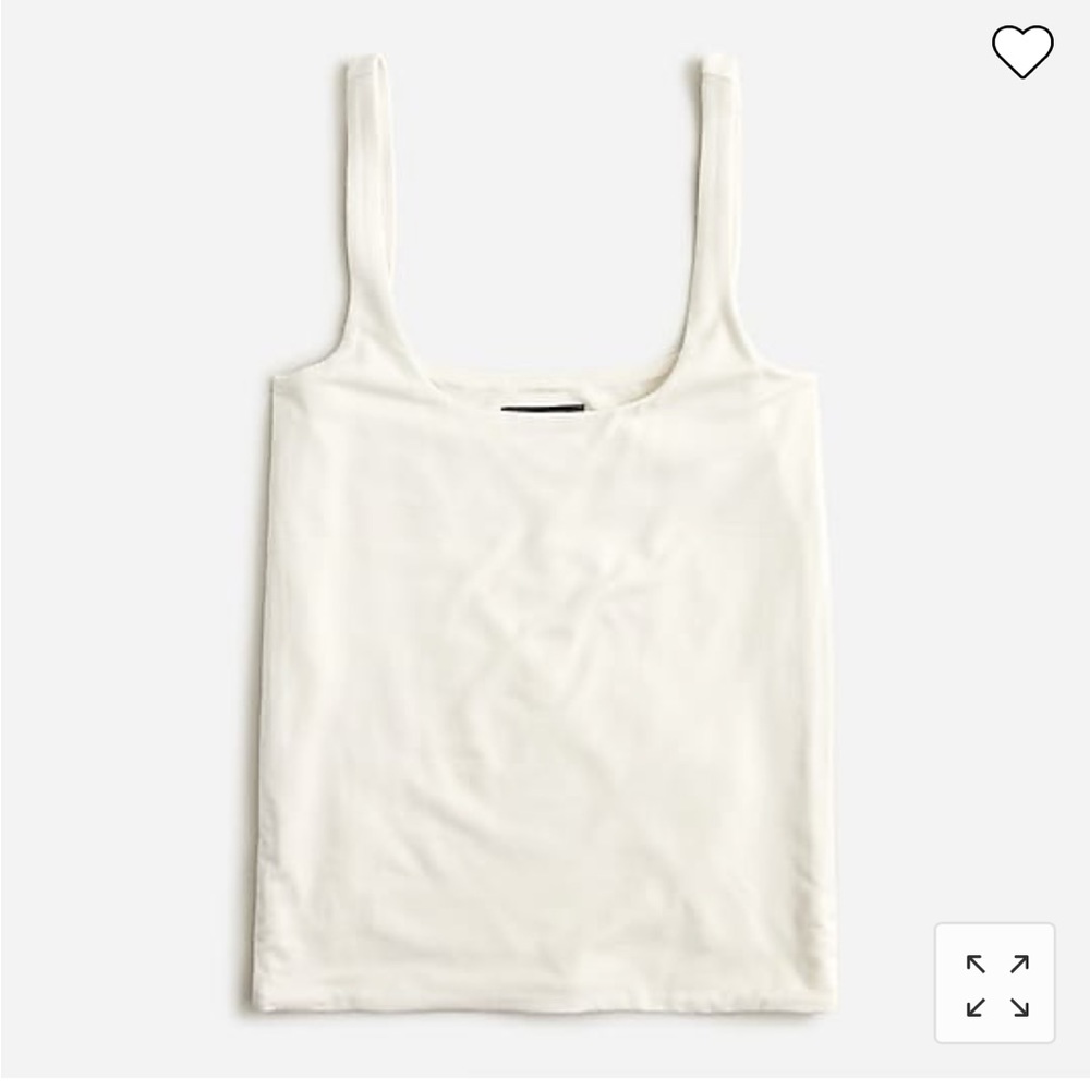 NWT JCrew FormKnit scoopneck tank